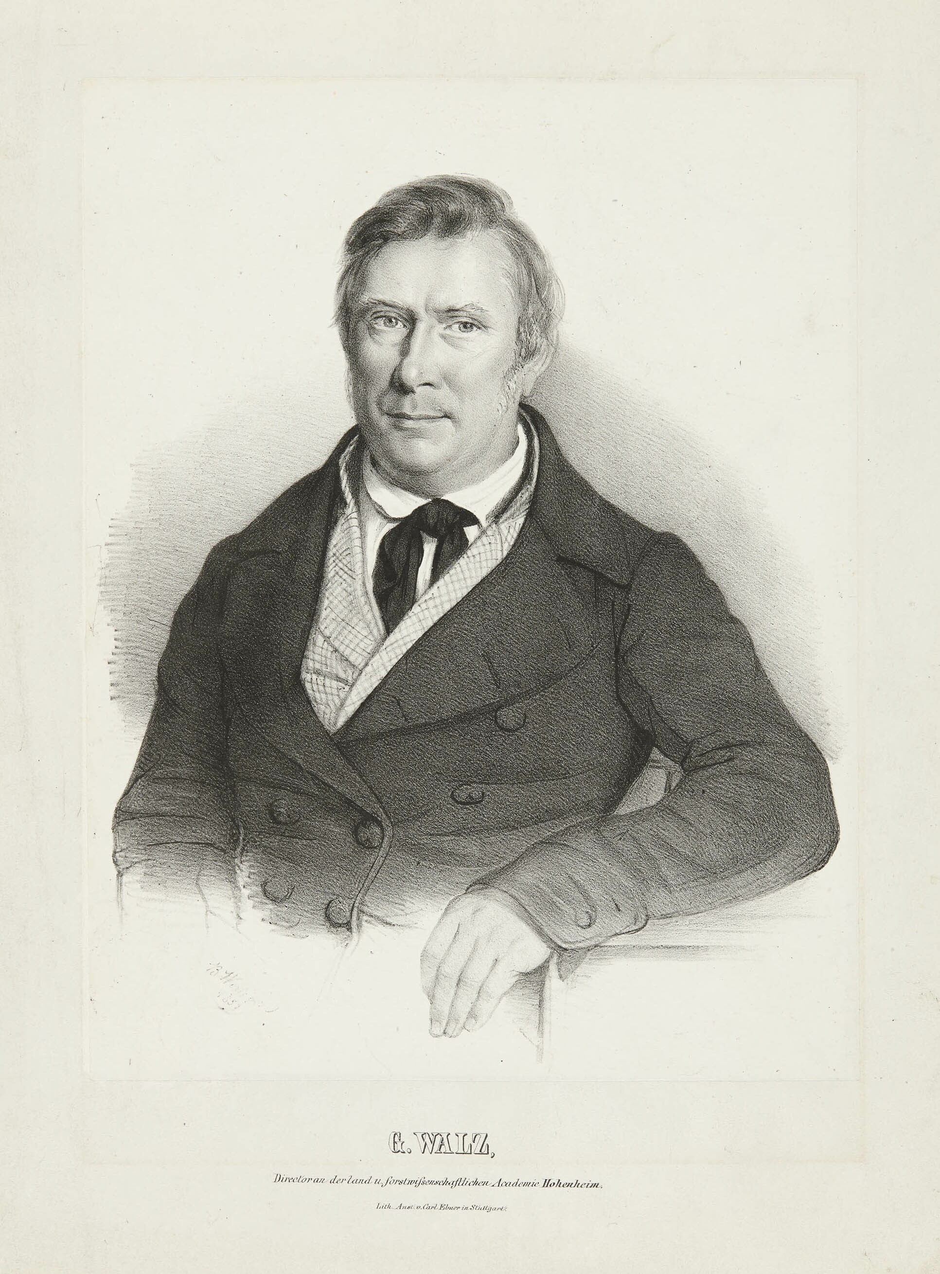 Bonaventura Weiss, Bildnis Gustav Walz