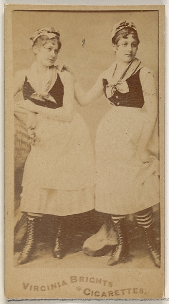 Allen & Ginter, From the Actors and Actresses series (N45, Type 5) for Virginia Brights Cigarettes