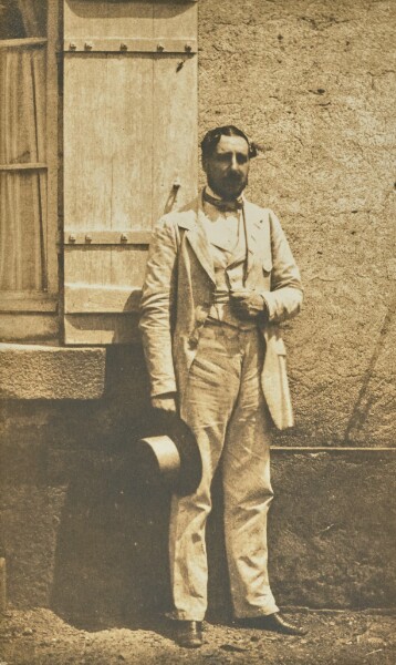 Hippolyte Bayard, [Man in a White Suit]