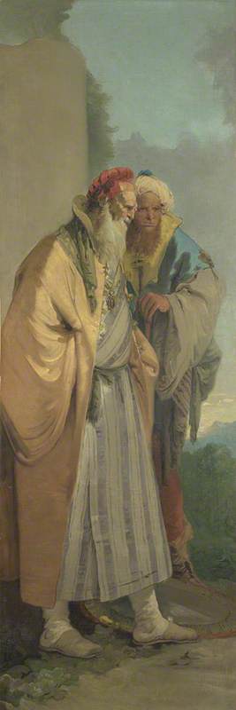 Giovanni Battista Tiepolo, Two Men in Oriental Costume