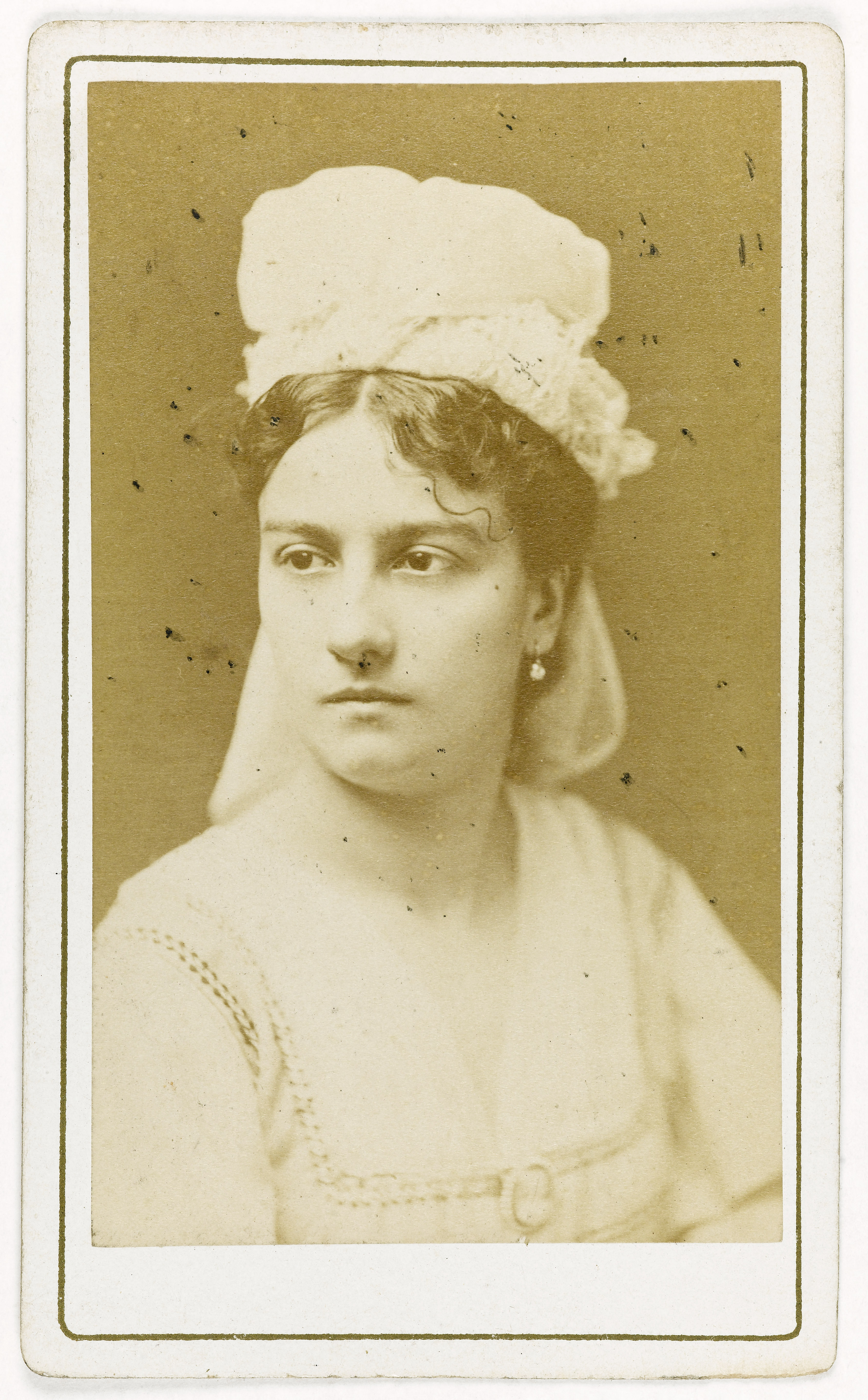 Gaston & Mathieu, Portrait de Rose Thé, (18-1912), (danseuse, actrice)