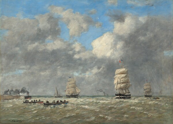 Eugène Boudin, Le Havre