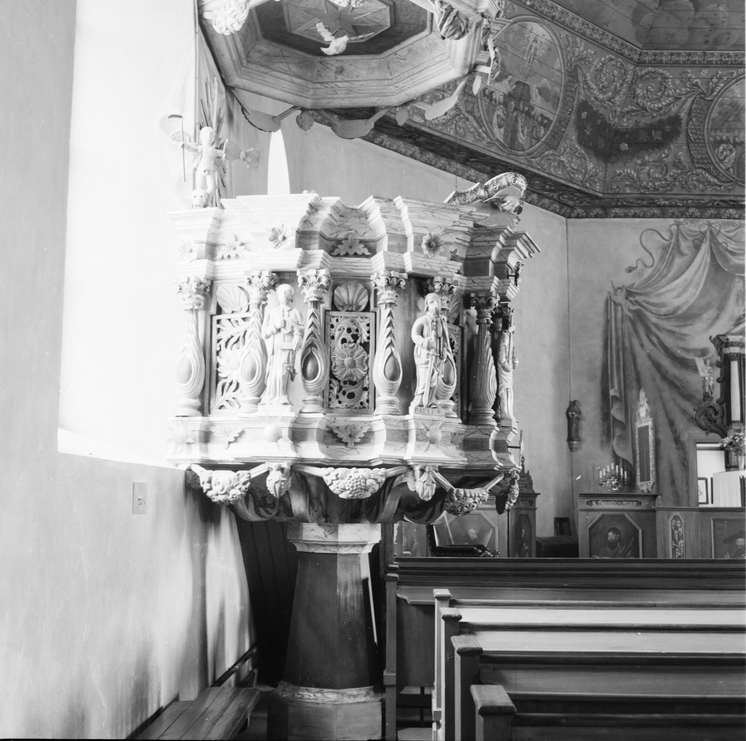 Åke Nisbeth, Glava kyrka