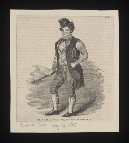 Unknown, T. Lee as O'Rafferty in Born to Good Luck,