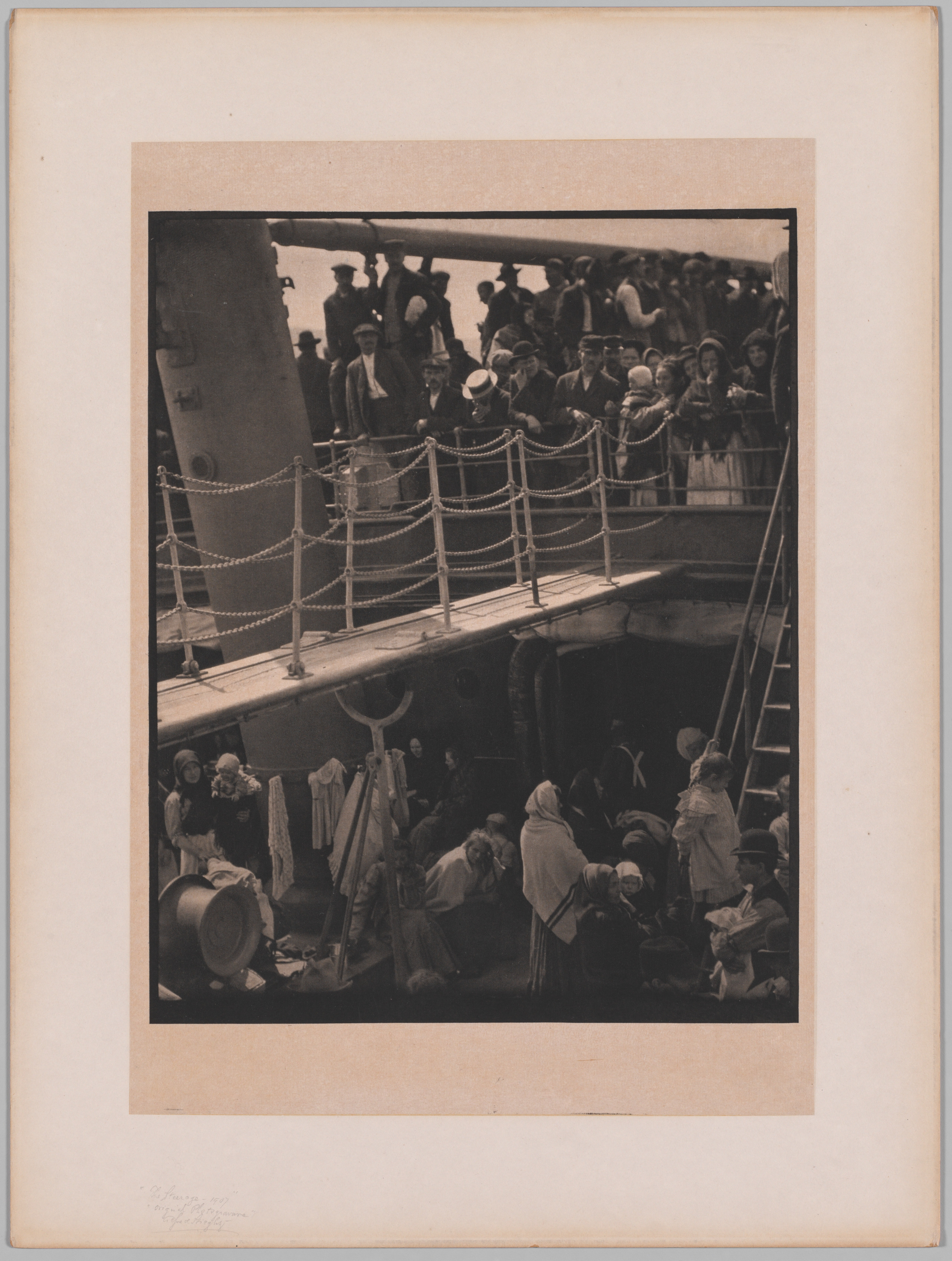 Alfred Stieglitz, The Steerage