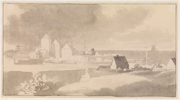 C.W. Eckersberg, Prospekt af Korsør
