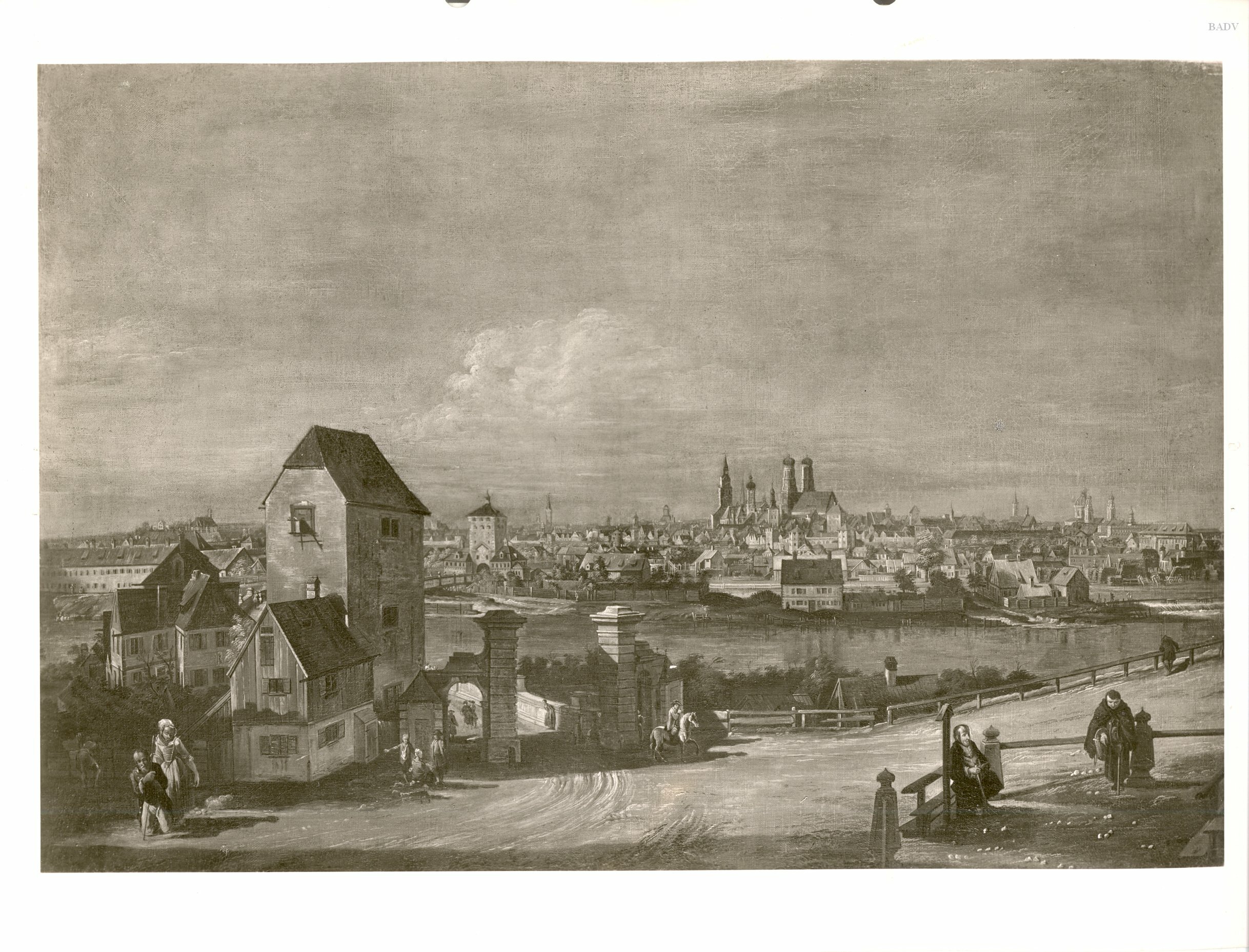 Bernardo Bellotto, Ansicht von München