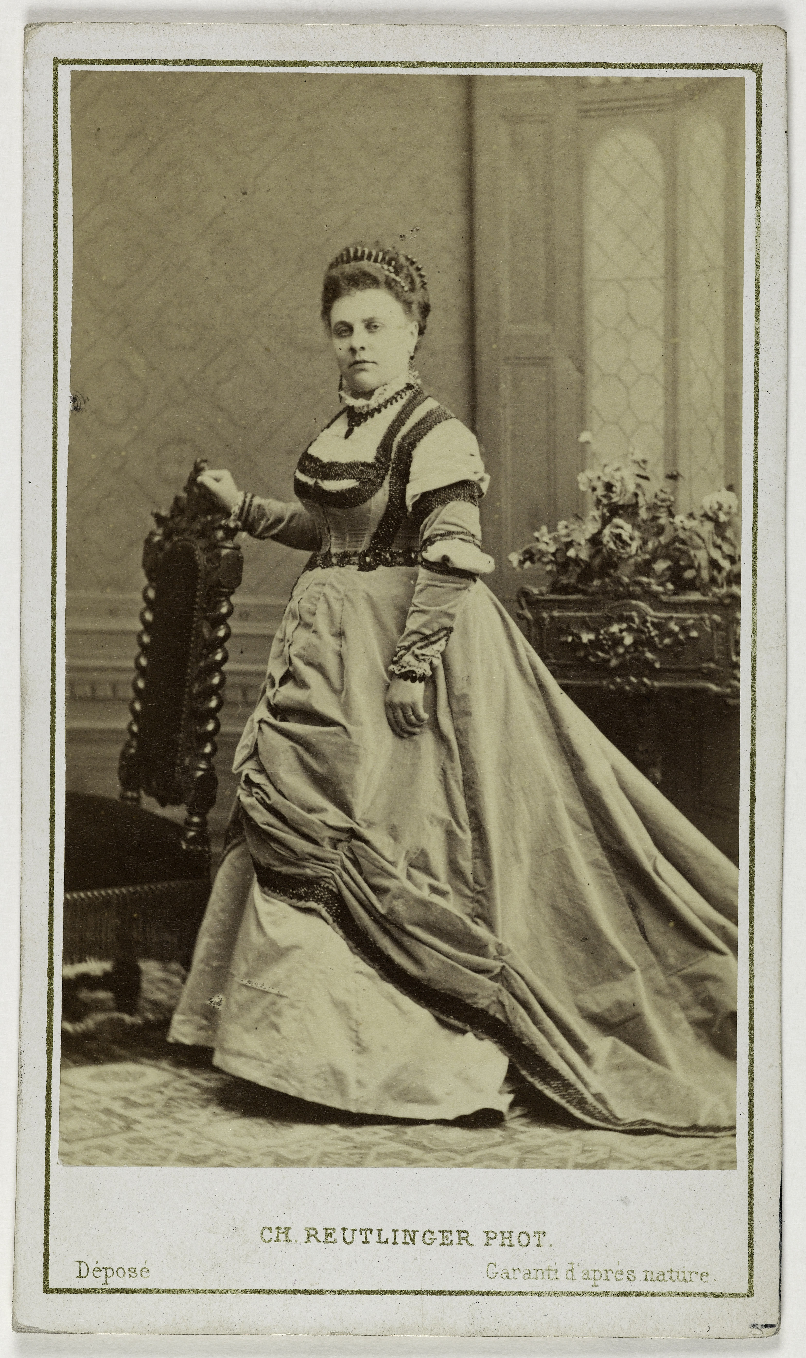 Charles Reutlinger, Portrait de Gueymard Pauline, (1834-), (actrice, chanteuse lyrique)