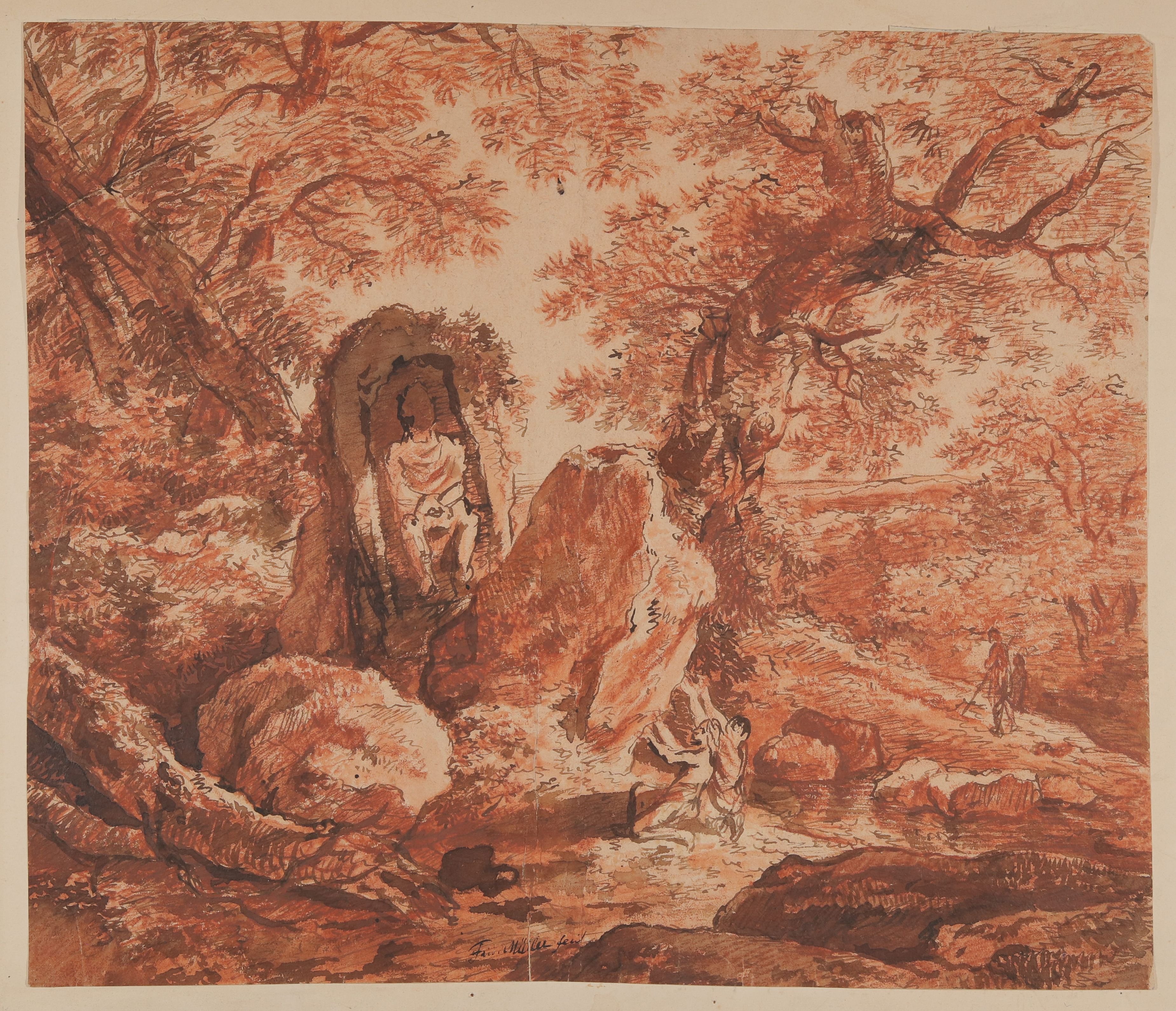 Friedrich Müller (Maler), Götterbild im Walde
