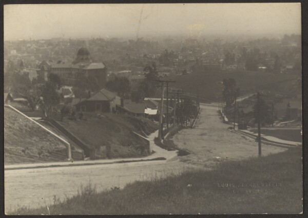 Louis Fleckenstein, [Cityscape of Los Angeles]