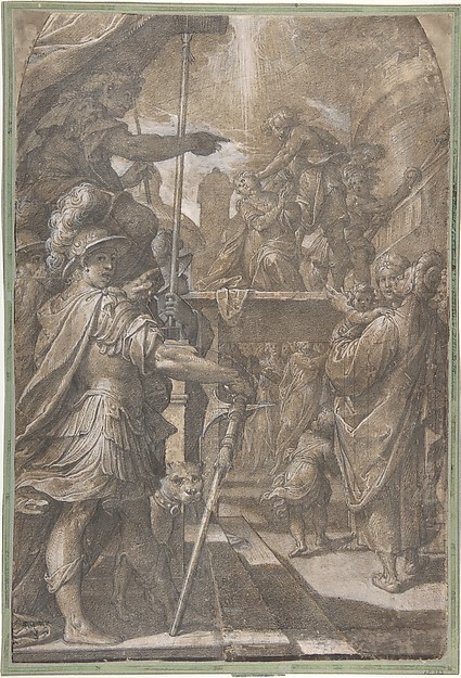 Camillo Procaccini, Martyrdom of a Female Saint (Agnes?)