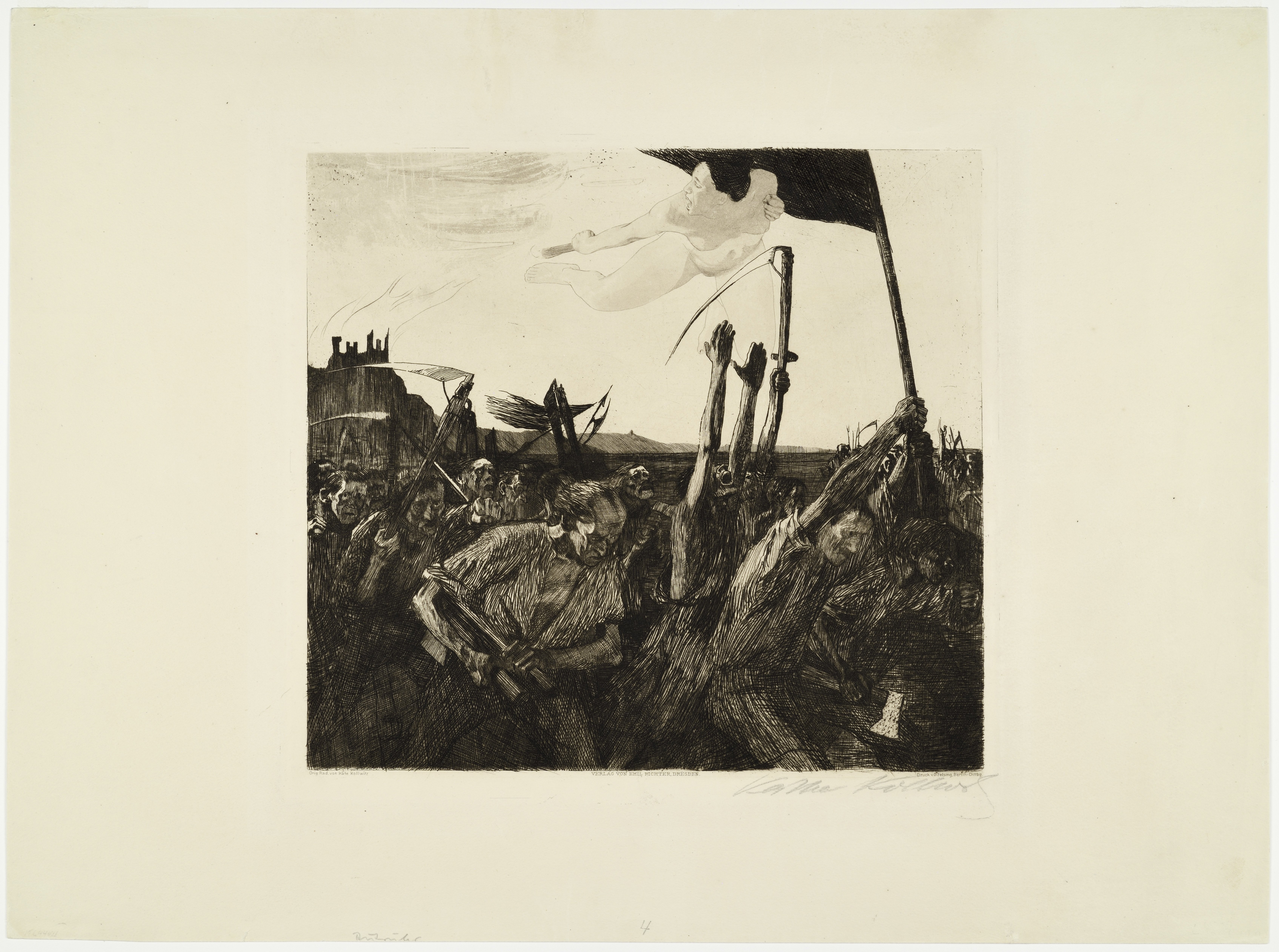 Unknown artist, "Aufruhr"