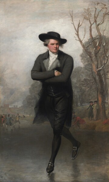 Gilbert Stuart, The Skater (Portrait of William Grant)