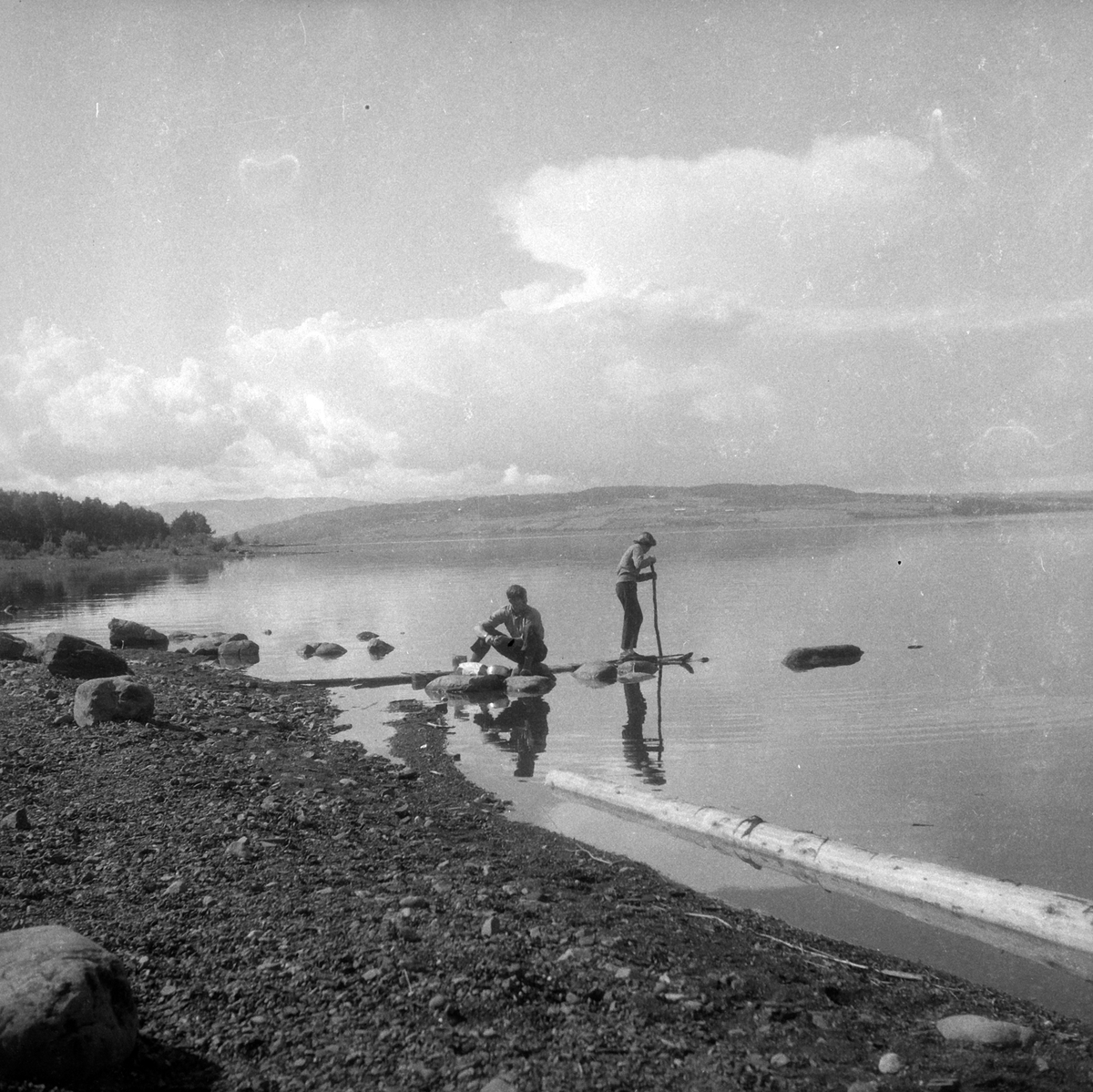 Adolf Skjegstad, MJØSA, LANDSKAP, FURUBERGSTRANDA, HAMAR.