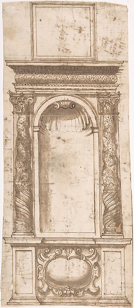 Anonymous, Italian, 16th century, Niche