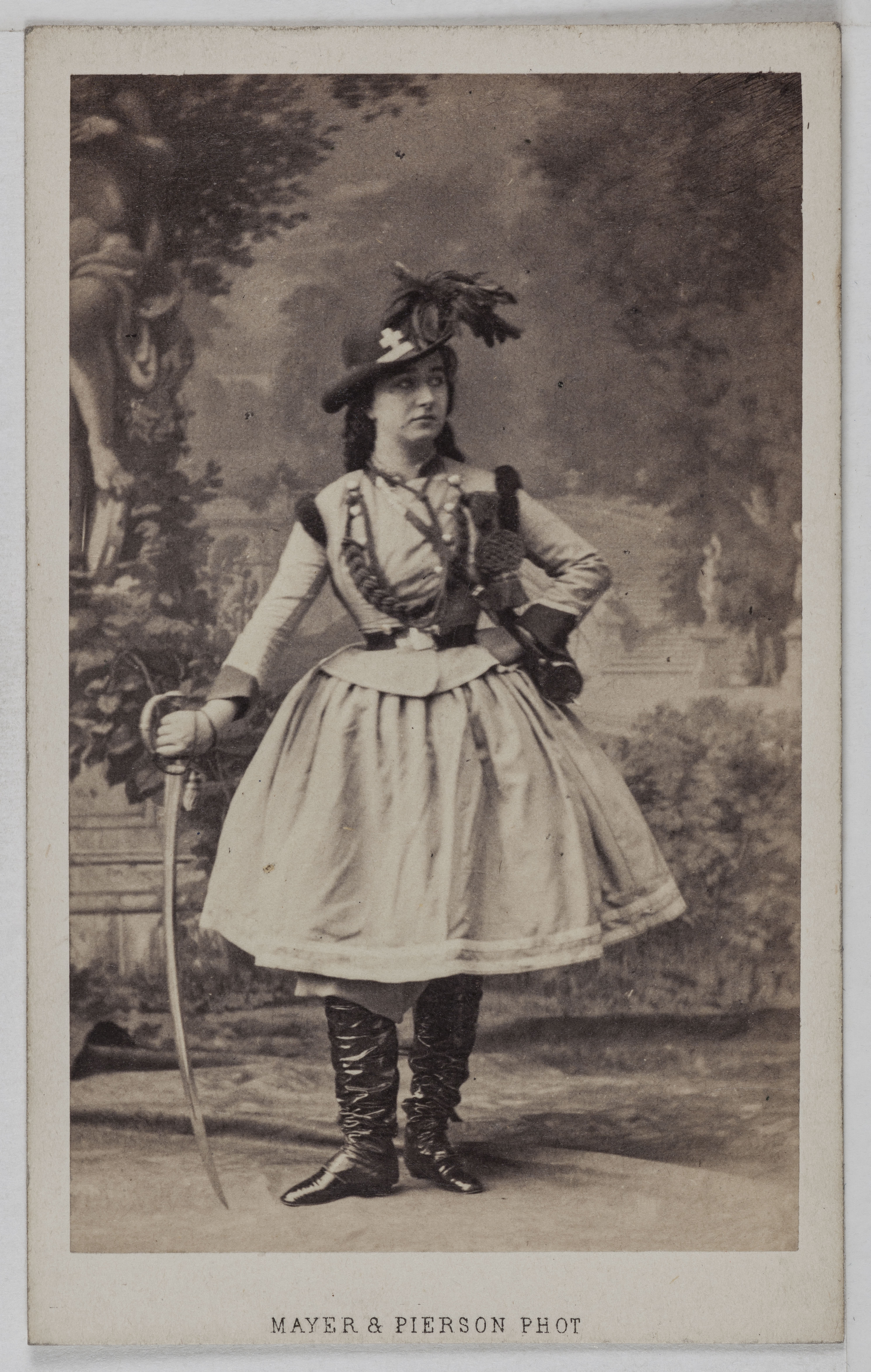 Mayer Frères et Pierson, Portrait de Maréchal Aurélie, (dite A. de Narville), (actrice)
