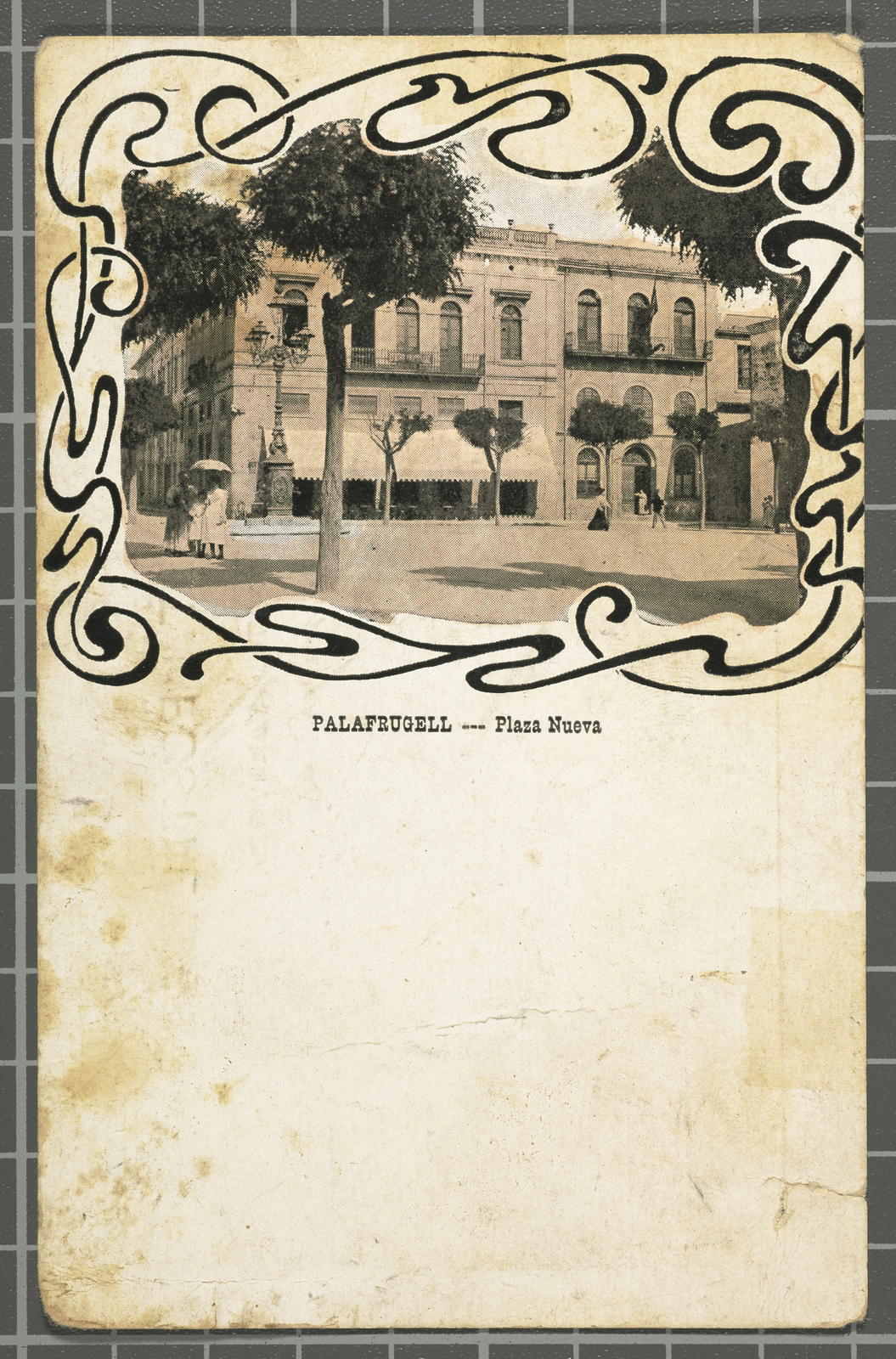 Desconegut, Palafrugell -- Plaza Nueva