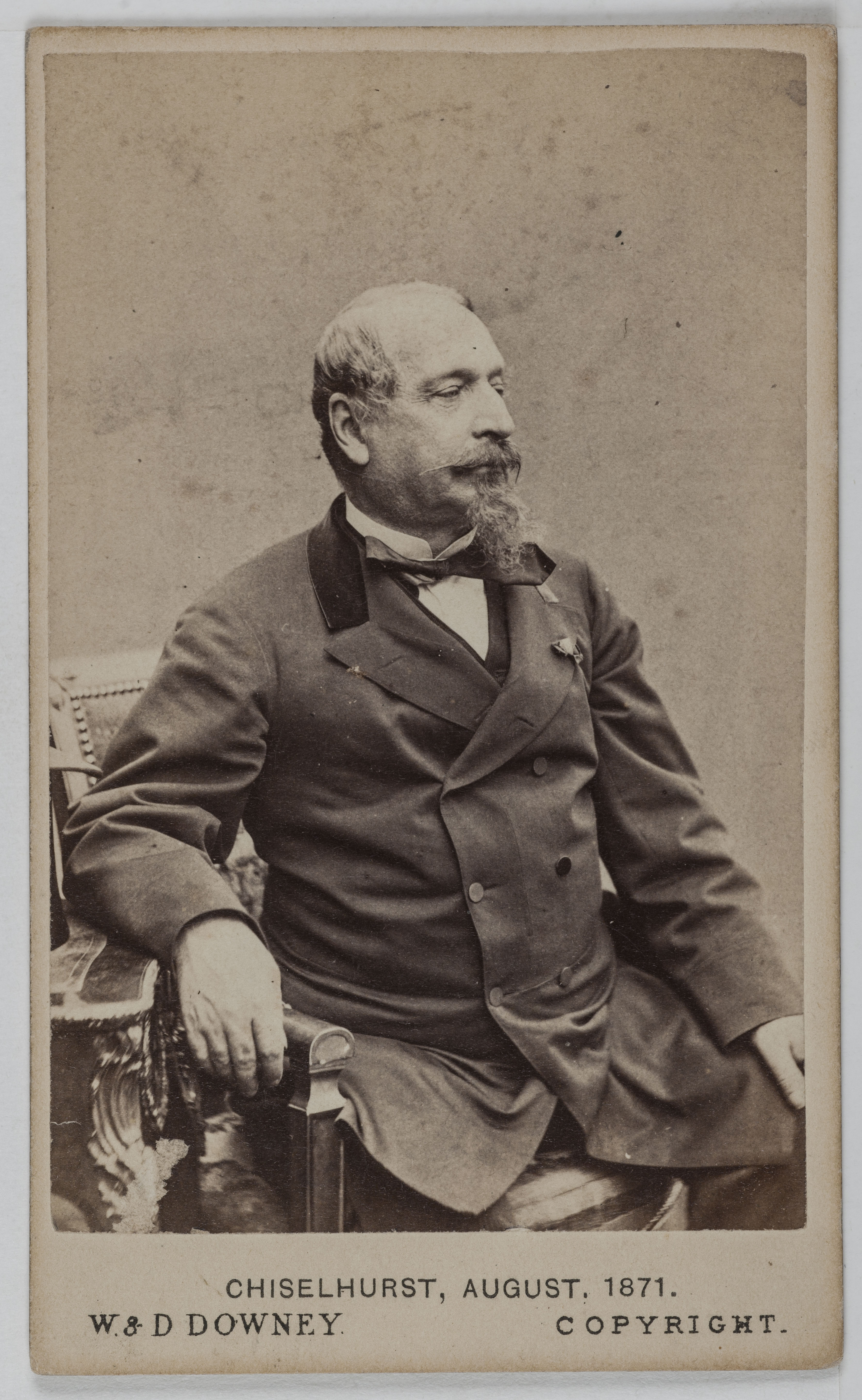 W. & D. Downey, Portrait de Charles Louis Napoléon Bonaparte (1808-1873), dit Napoléon III, Empereur des Français.