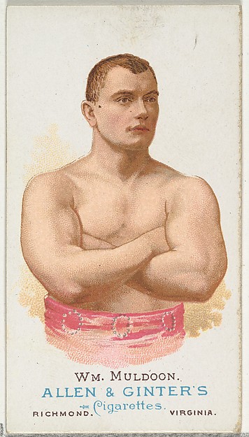 Allen & Ginter, William Muldoon, Wrestler, from World's Champions, Series 1 (N28) for Allen & Ginter Cigarettes