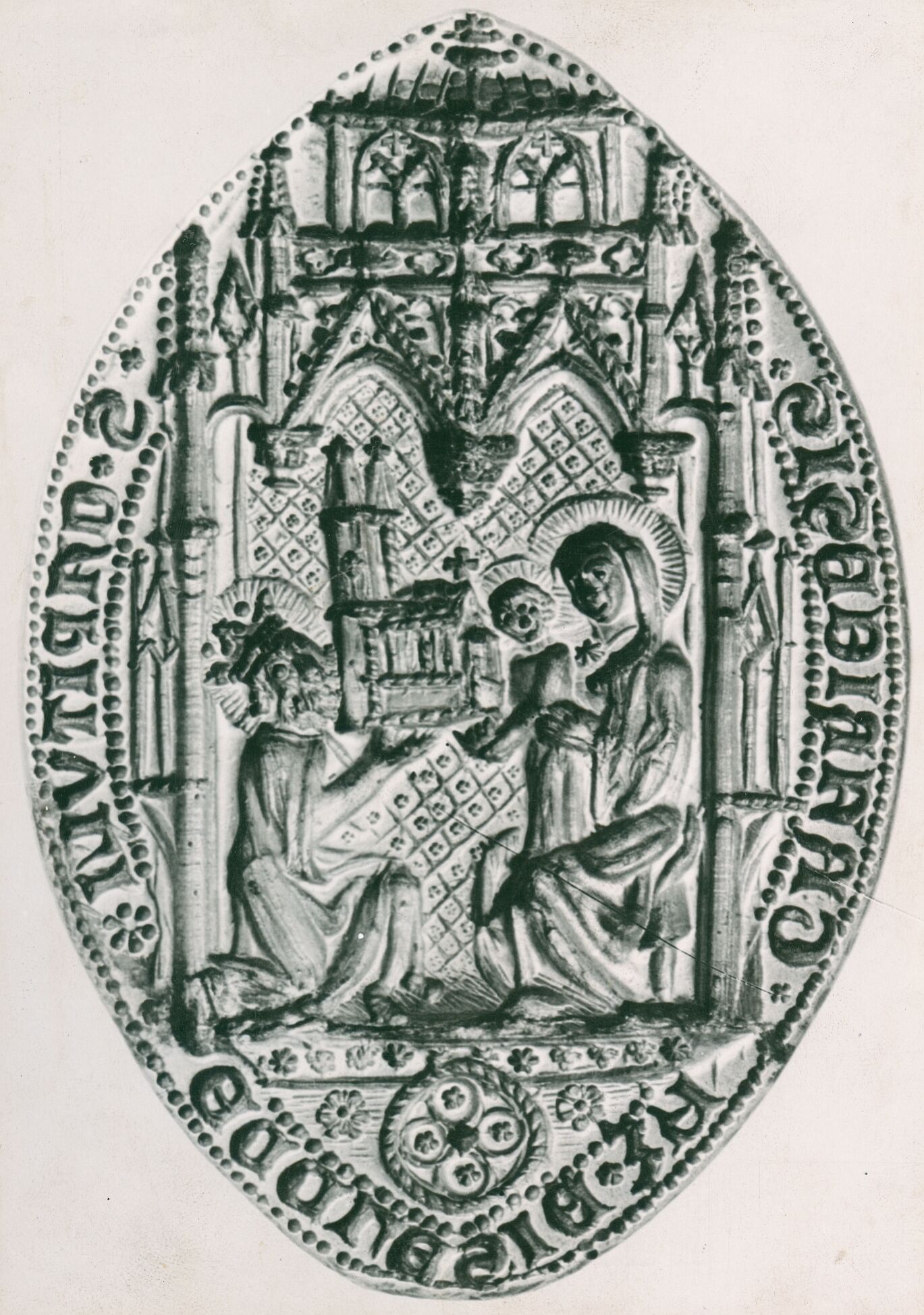 Vladimir Tkalčić, Zagreb - Zagrebačka katedrala - Pečat Sancti Capituli ecclesiae zagrabiensis