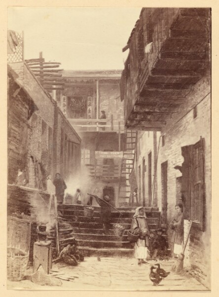 Carleton Watkins, [View in China Town S.F.]