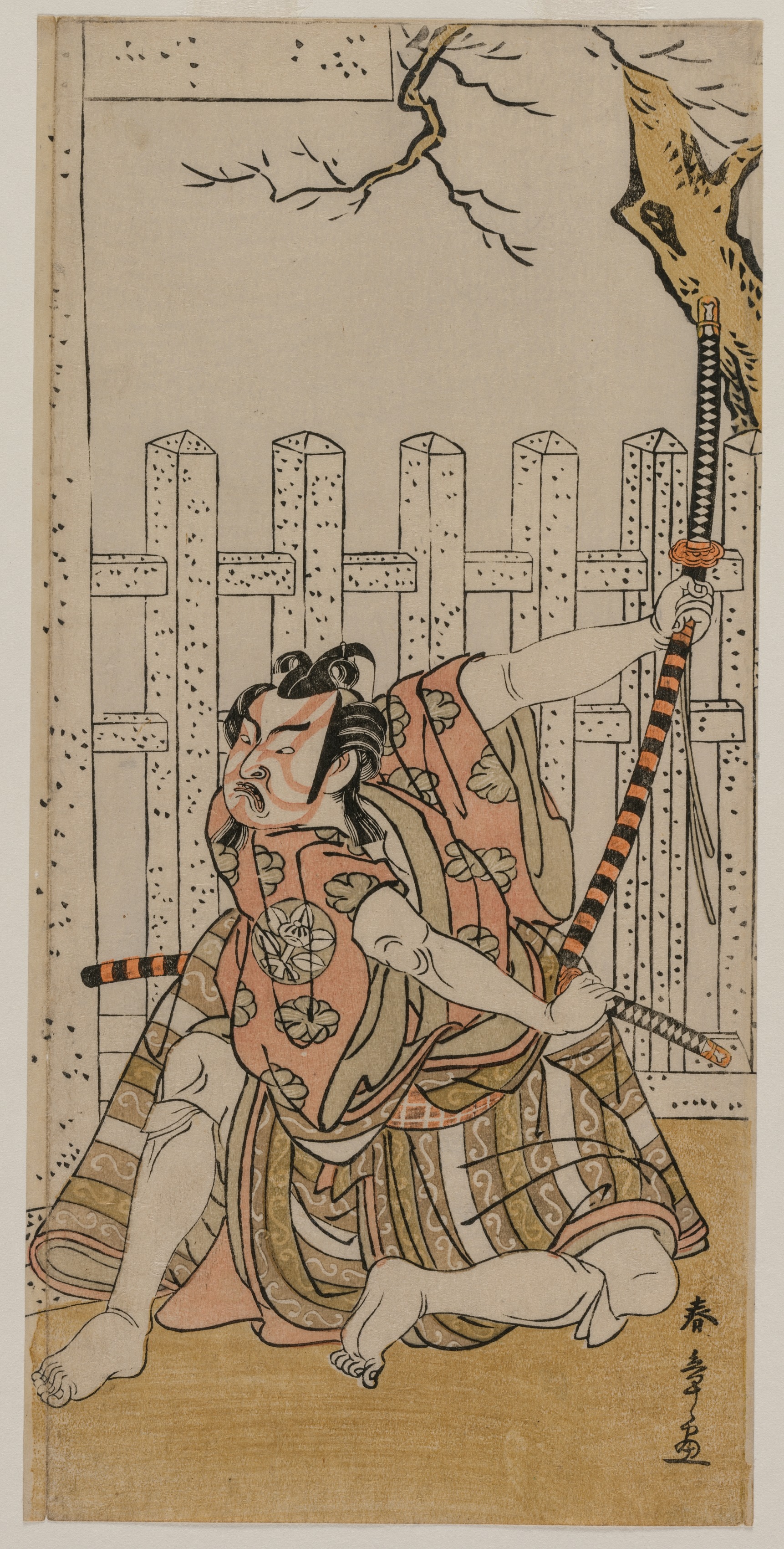 Katsukawa Shunshō, Ichimura Uzaemon IX as Umeomaru