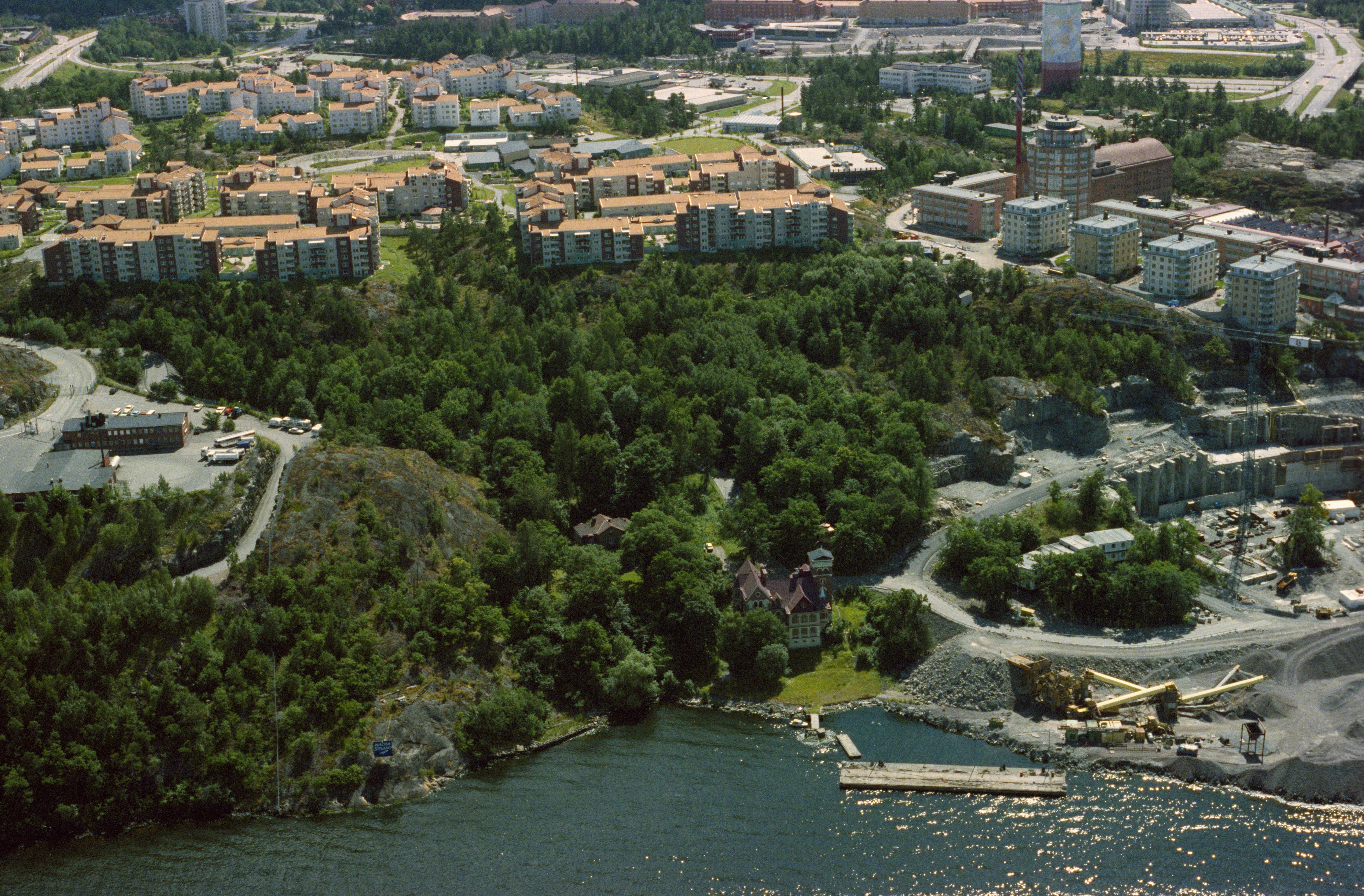 Jan Norrman, Nacka strand