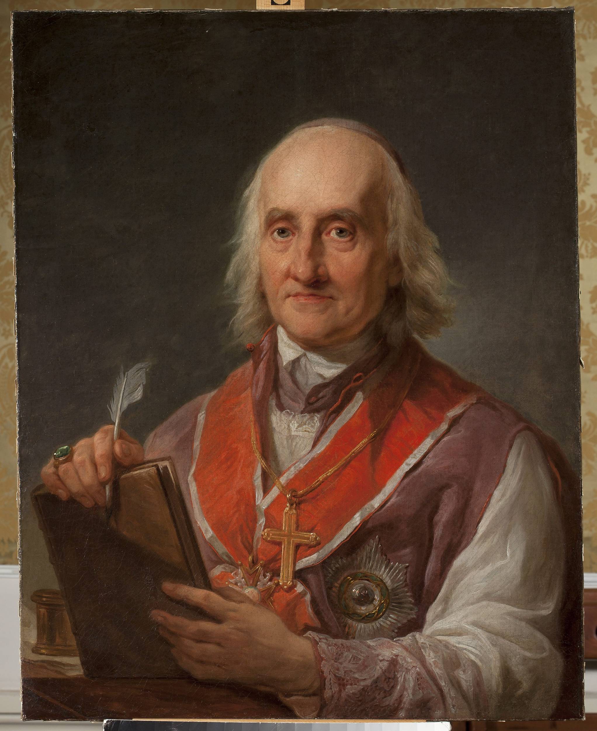 Marcello Bacciarelli, Portrait of Jan Albertrandi (1731–1808)
