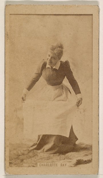 Kinney Brothers Tobacco Company, Charlotte Ray, from the Actresses series (N245) issued by Kinney Brothers to promote Sweet Caporal Cigarettes