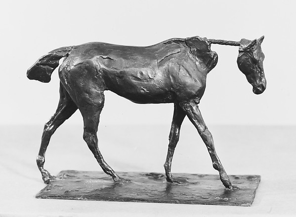 Edgar Degas, Thoroughbred Horse Walking