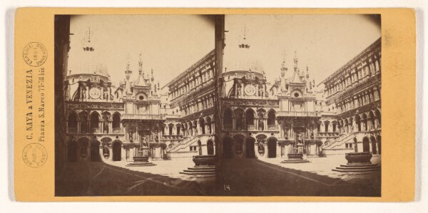 Carlo Naya, [Cortile del P. Ducale, Venezia.]