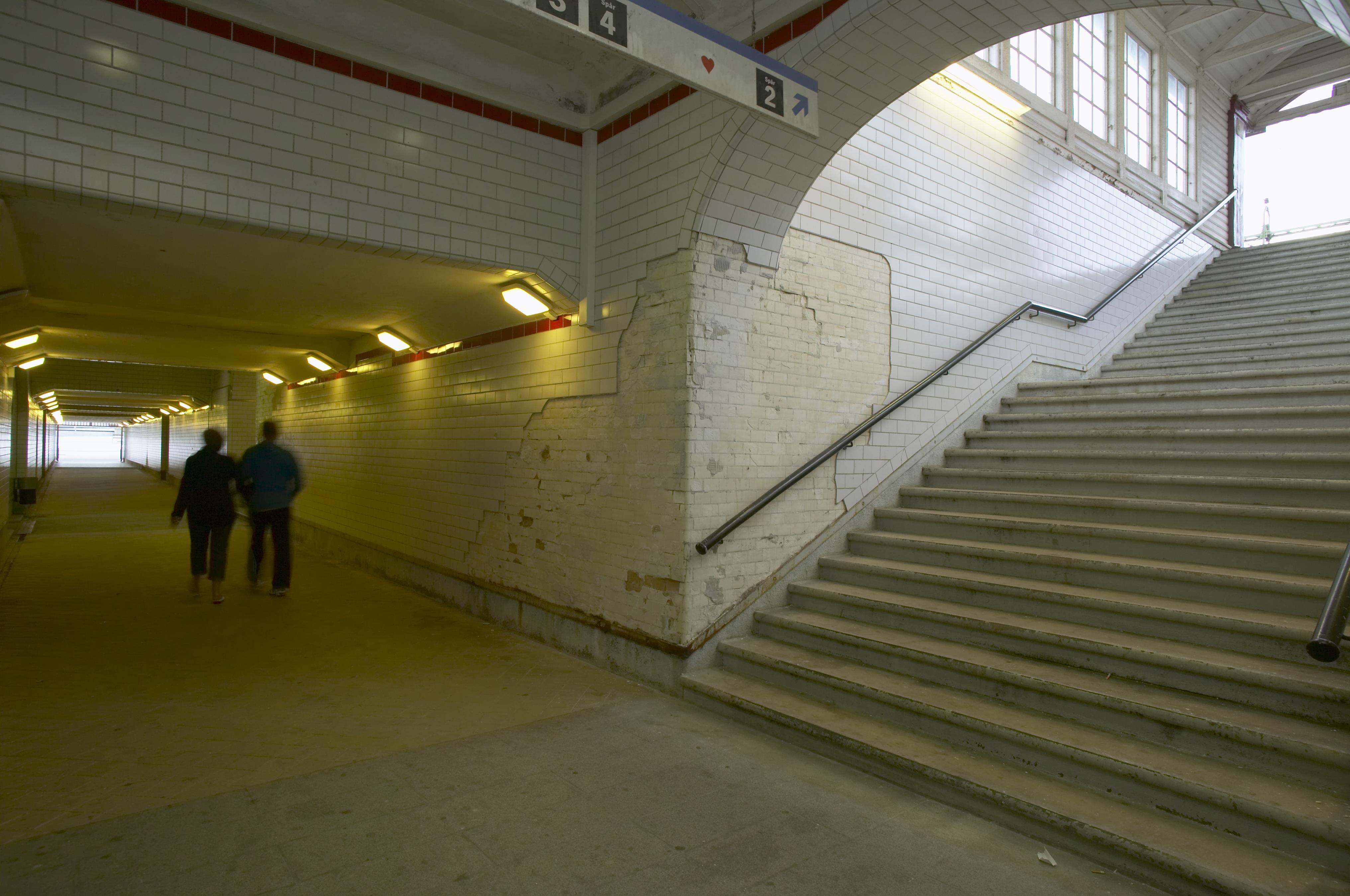 Bengt A Lundberg, Eslövs järnvägsstation
