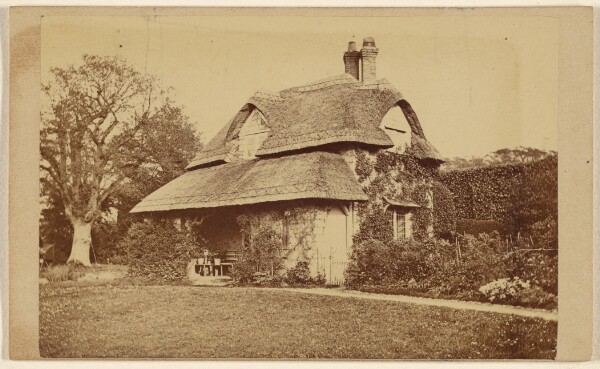 Unknown, [Exterior view of Oak Cottage, Blaise Hamlet]