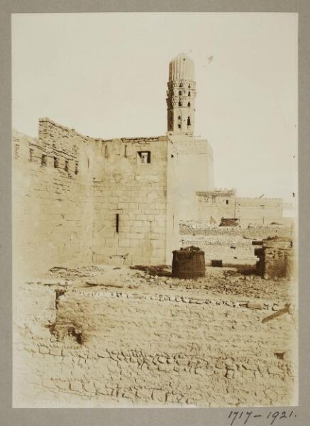 K.A.C. Creswell, Looking towards Bab al-Futuh, North Wall, Cairo