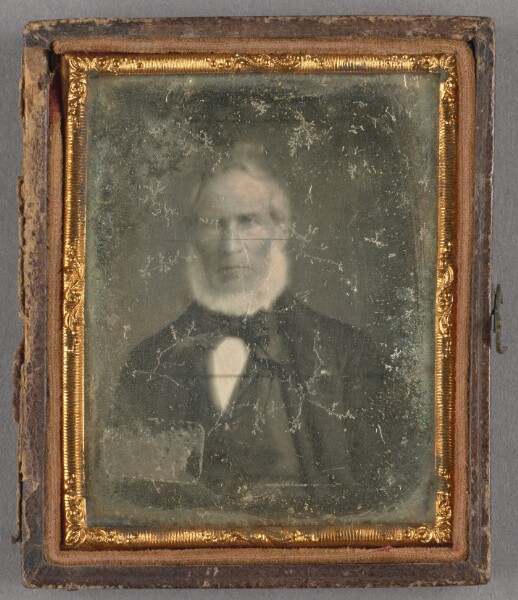 Unknown, [Portrait of an Elderly Man with White Chin Beard]