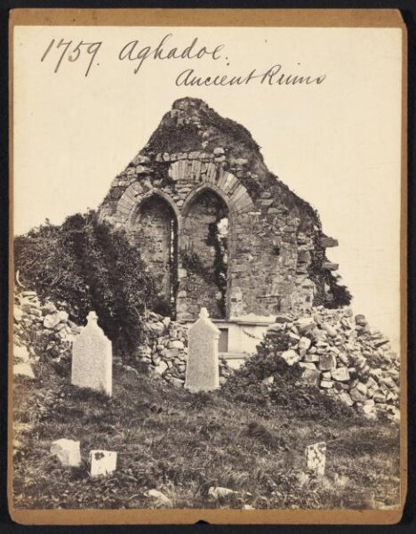 Francis Frith, Aghadoe.  Ancient Ruins.