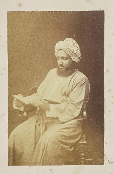 Unknown, [Portrait of a man reading]