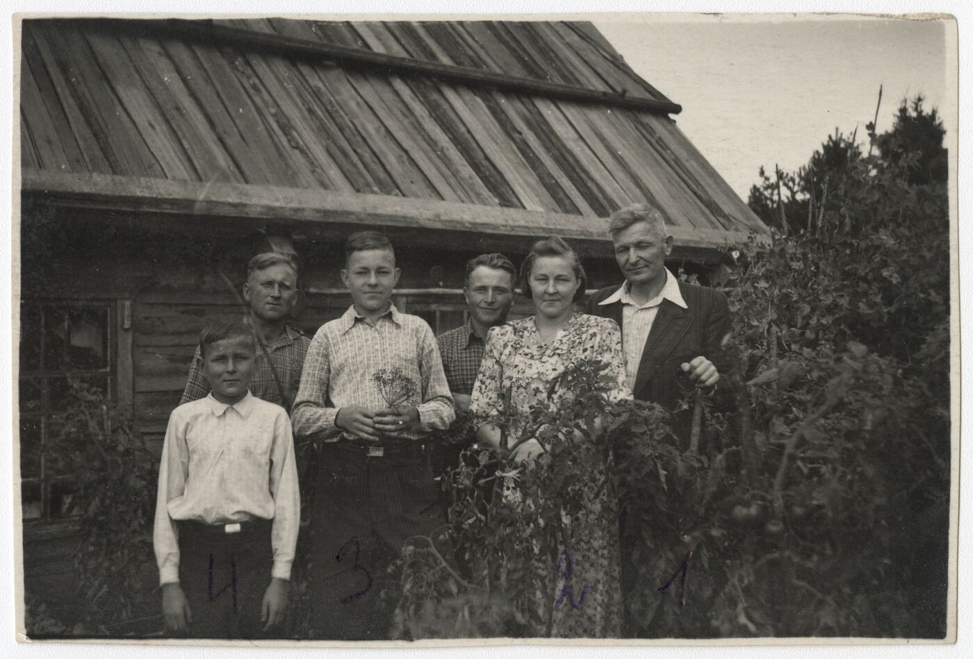 Nežinomas autorius, Trinkų šeima tremtyje