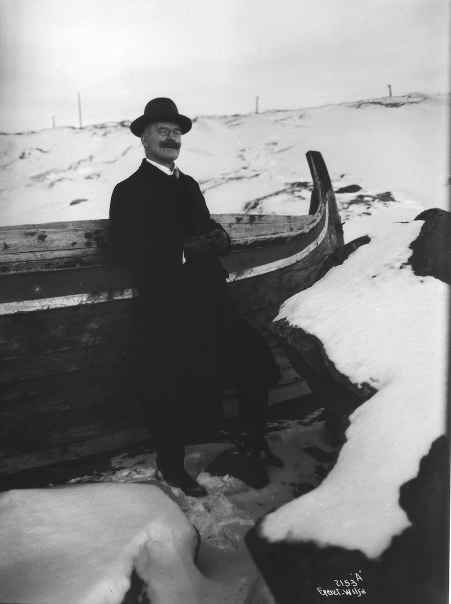 Anders Beer Wilse, Prot: Knud Hamsun paa Stranden 13/4