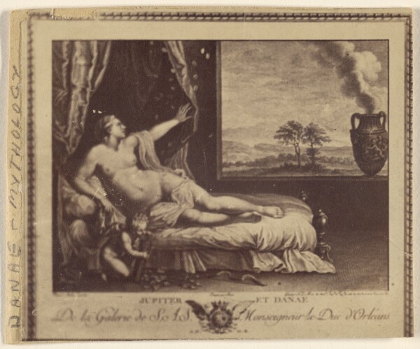 Unknown, [Copy of the painting "Jupiter et Danae"]