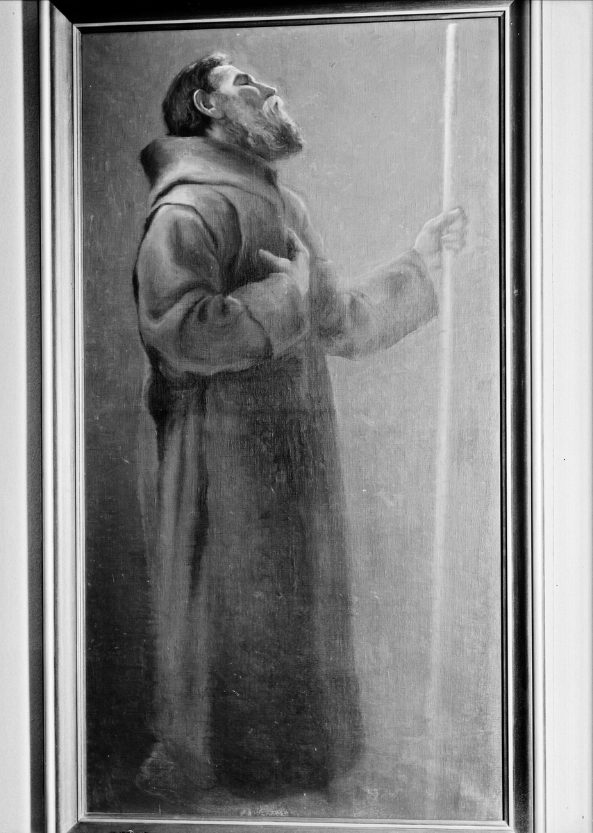 Paul Sandberg, Konstverk - oljemålning, osignerad, fotograferad 1942