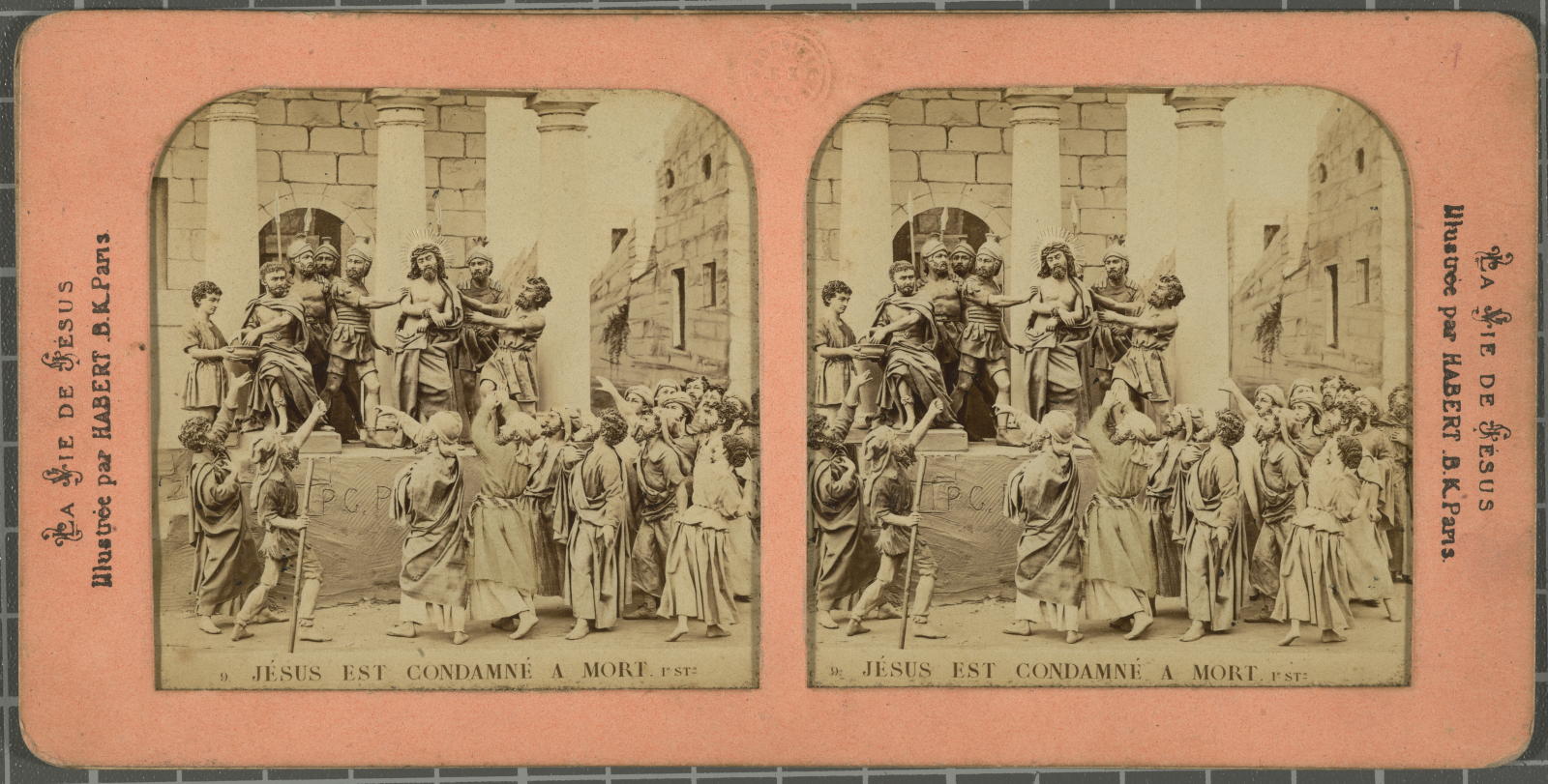 Desconegut, La Vie de Jesus Justification of the title, title inscribed B.K.
