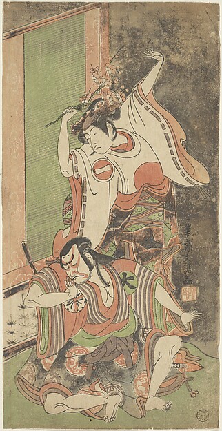 Ippitsusai Bunchō, Ichikawa Monnosuke II as a Woman