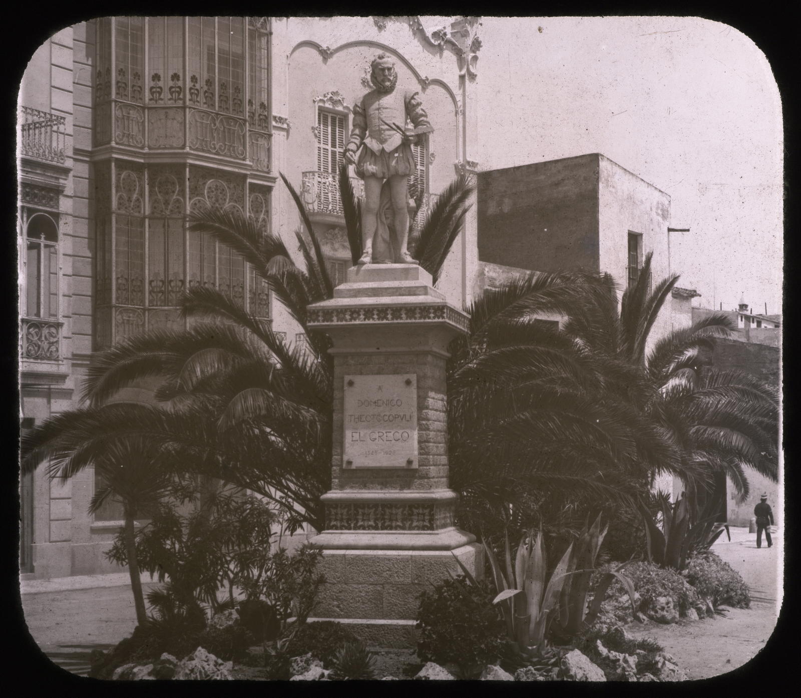 Desconegut, Catalunya. Sitges. Monument an Greco