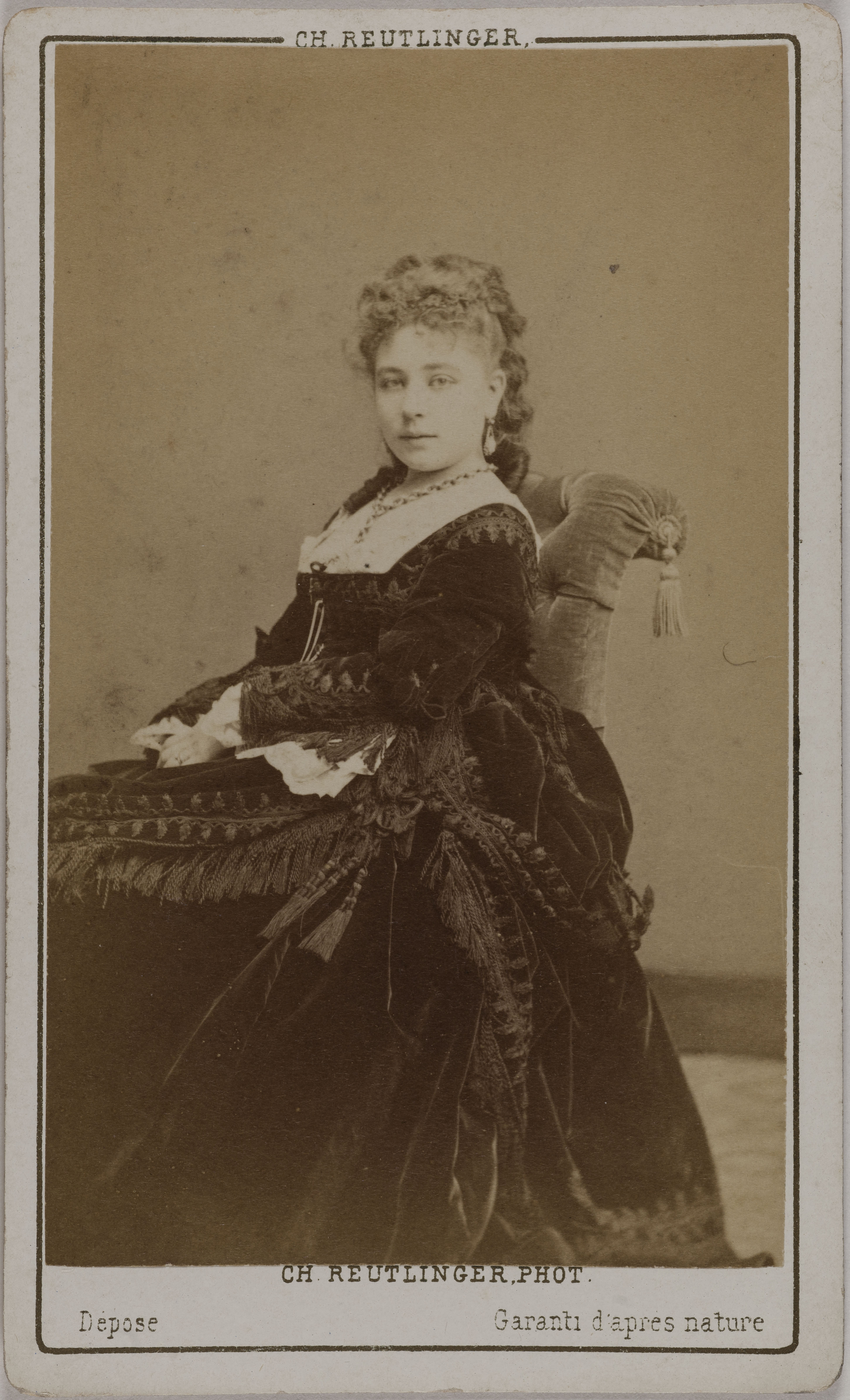 Charles Reutlinger, Portrait d'Arnal (danseuse à l'Opéra)
