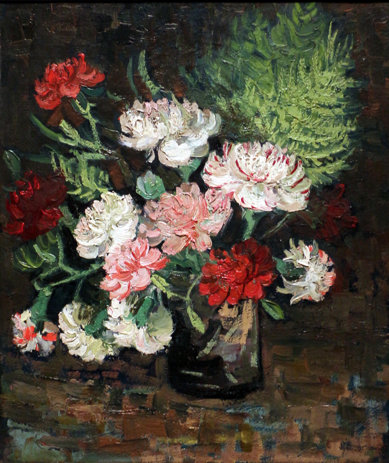 Vincent van Gogh, Vase with Carnations