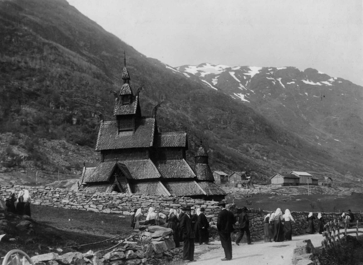 Anders Beer Wilse, Borgund stavkirke