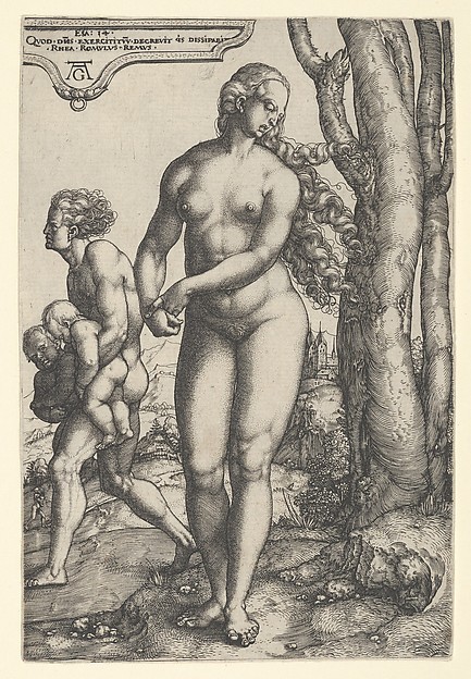 Heinrich Aldegrever, Rhea Silvia