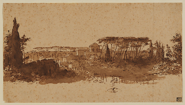 Claude Lorrain (Claude Gellée), Roman Landscape
