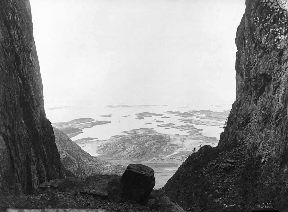 Axel Lindahl, Prot: Nordland Udsigt fra Torghatten mod Syd